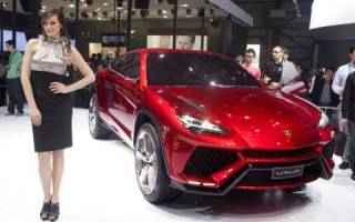 Кроссовер Lamborghini Urus 2018 года