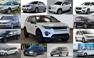 Рейтинг семейных автомобилей 2018