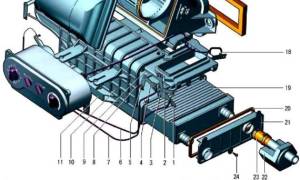 Кран печки газ 31105 змз 406