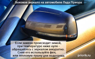 Приора зеркала на калину