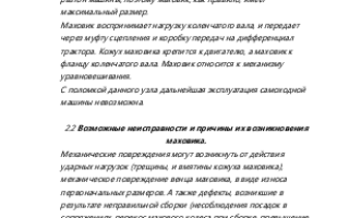 Маховик с зубчатым ободом изготовление