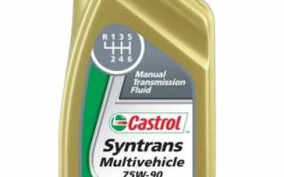 Трансмиссионное масло castrol syntrans multivehicle 75w 90