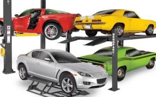 Подъемник для машины своими руками в гараже